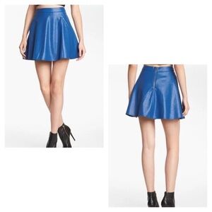 ASTR faux leather mini skirt xs